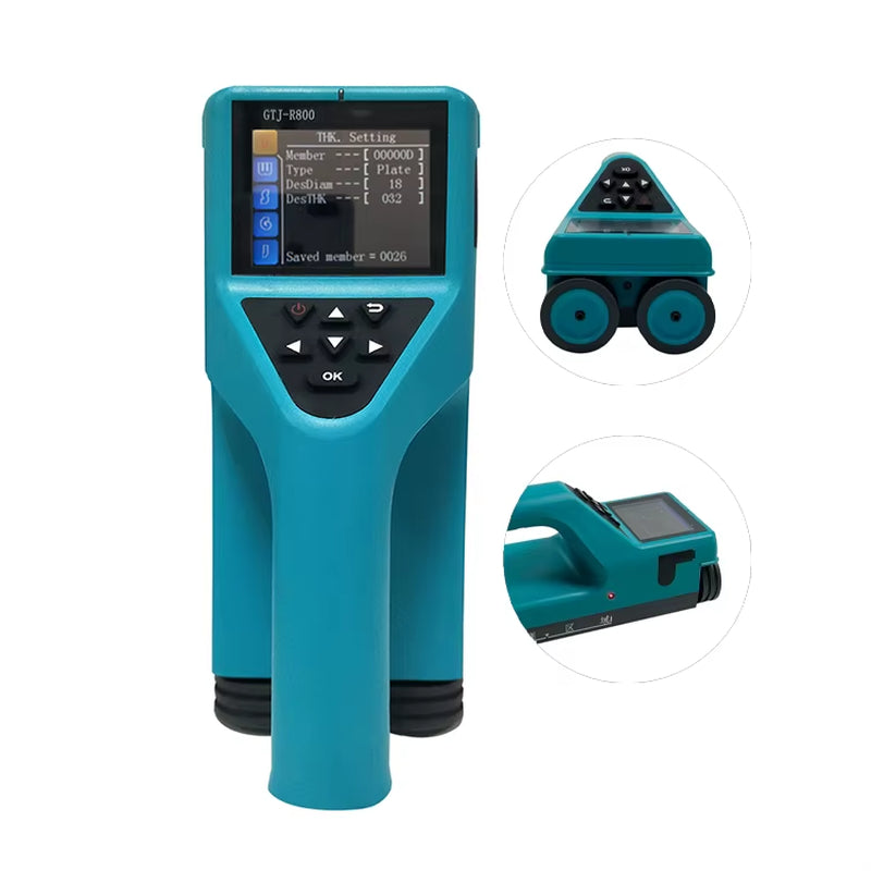 Digital High Precision Metal Rebar Detector Locator Pachometer Rebar Location Tester