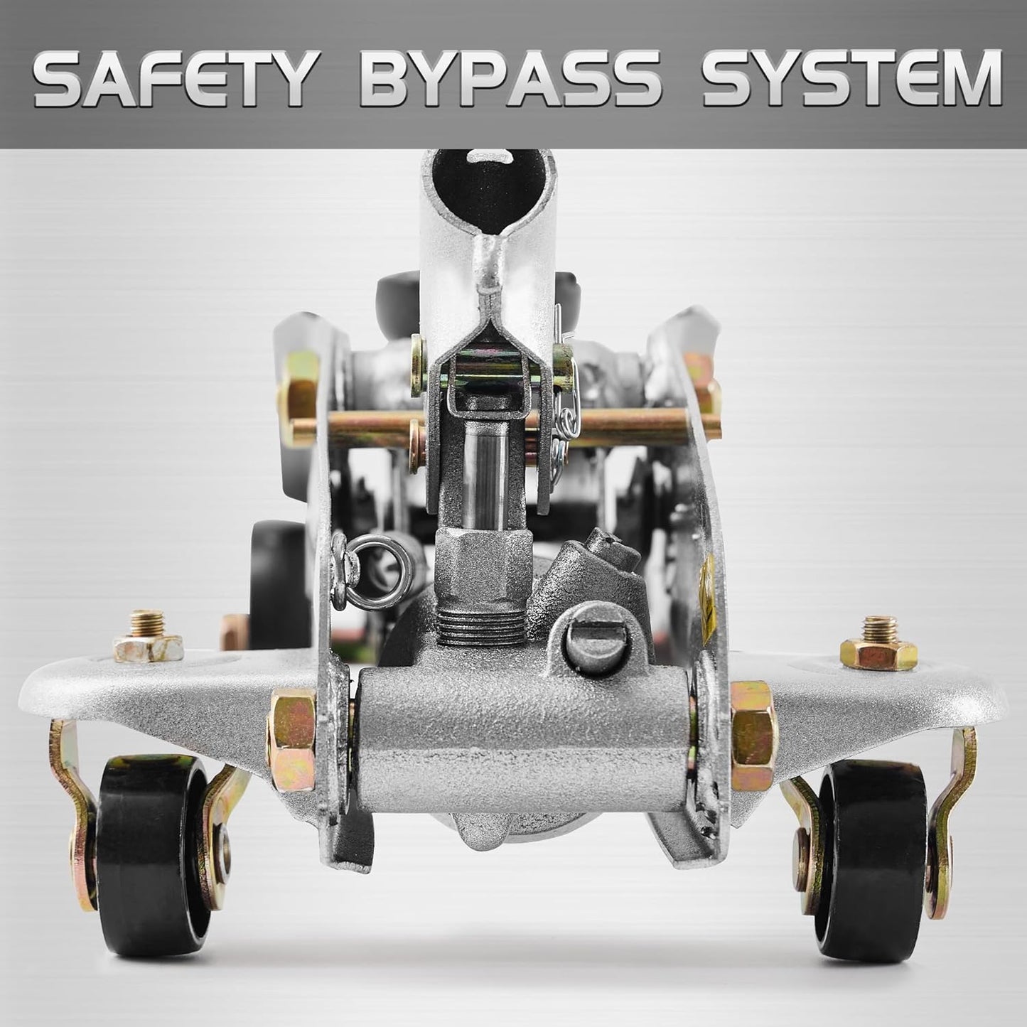 Floor Jack, Hydraulic Portable Car Lift Jack, 1.5 Ton (3,000 Lb) Capacity (Silver)