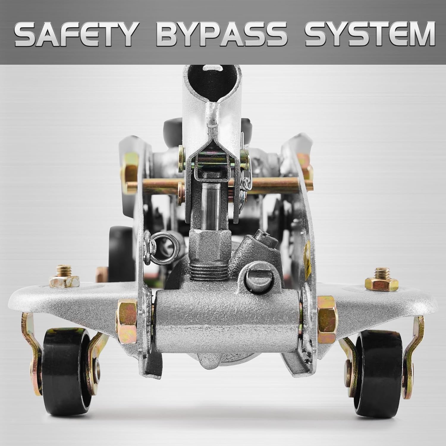 Floor Jack, Hydraulic Portable Car Lift Jack, 1.5 Ton (3,000 Lb) Capacity (Silver)