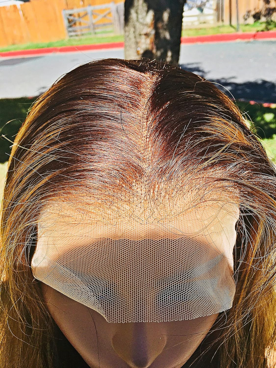 Human Hair Wig 13X4 Transparent Lace Wig Highlight Color Body Wave 26 Inches 180% Density