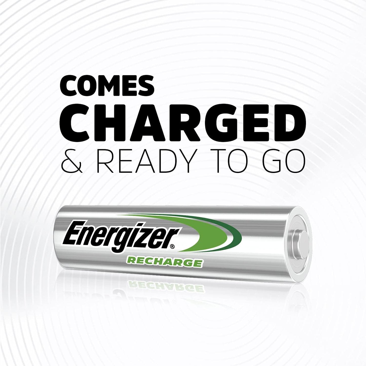 Rechargeable AA Batteries, Recharge Universal Double a Battery Pre-Charged, 16 Count