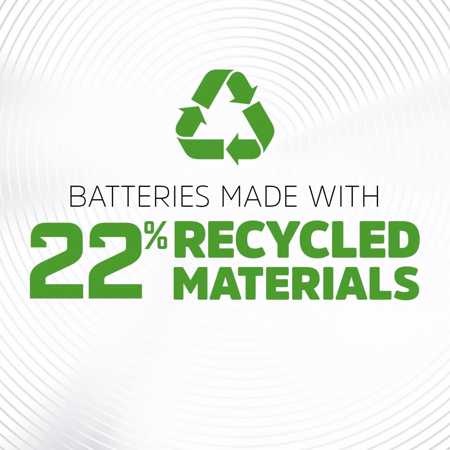 Rechargeable AA Batteries, Recharge Universal Double a Battery Pre-Charged, 16 Count