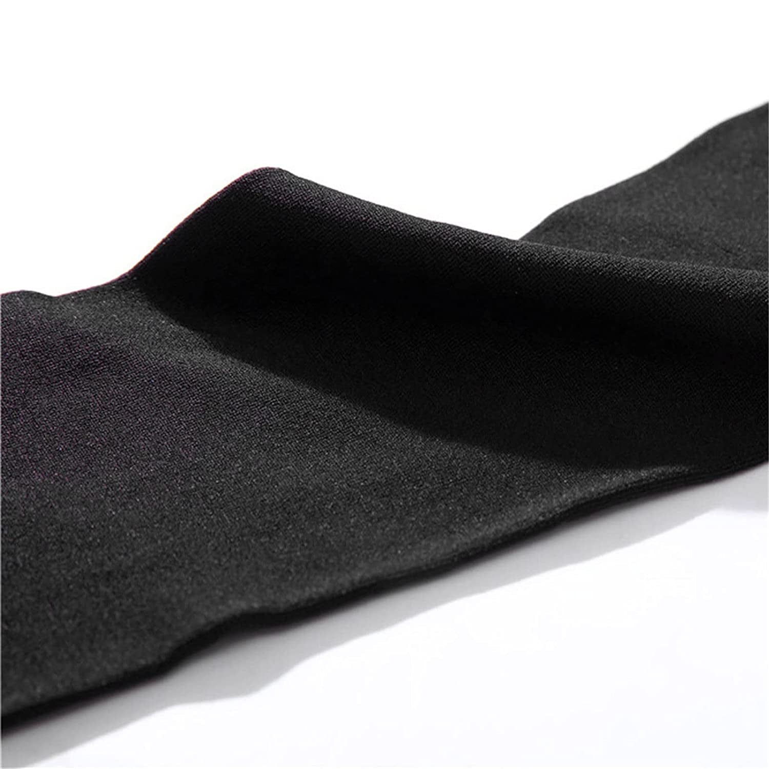 Sherpa Fleece Lined Leggings for Womens plus Velvet Brushed Stretch Tights Winter Pants Warm Pantyhose Pants (Black, L)