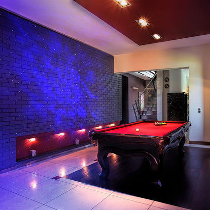 Sky Lite - LED Laser Star Projector, Galaxy Lighting, Nebula Lamp for Gaming Room, Home Theater, Bedroom Night Light (Green Stars)