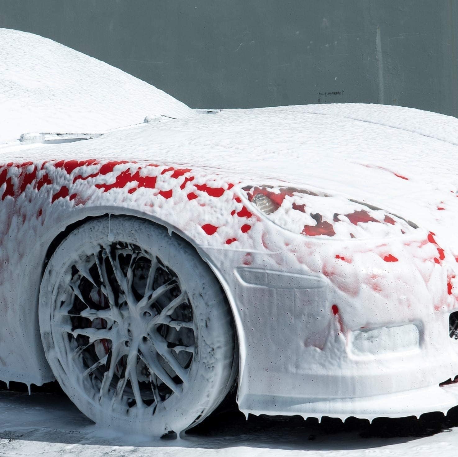 Pink Car Soap – 1 Gallon |Ph Neutral Car Wash Soap with High Suds & Cherry Scent | Scratch-Free, High Gloss Shine | Safe on Wax & Sealants | Weekly Car Care