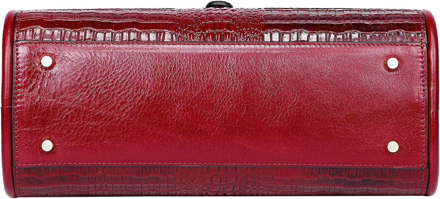 Designer Shoulder Purses Crocodile Handbags for Women Leather Hobo Bags