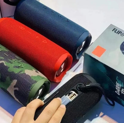 FLIP 6/7 Pulse 5/6 Wireless Bluetooth Mini Portable Speaker Outdoor Waterproof Sound Stereo Bass Music Bluetooth Speaker Wireless BT 5.0 Speaker Independent TF USB FM