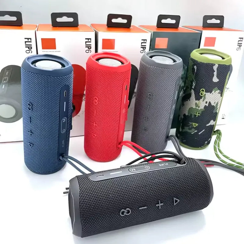 FLIP 6/7 Pulse 5/6 Wireless Bluetooth Mini Portable Speaker Outdoor Waterproof Sound Stereo Bass Music Bluetooth Speaker Wireless BT 5.0 Speaker Independent TF USB FM