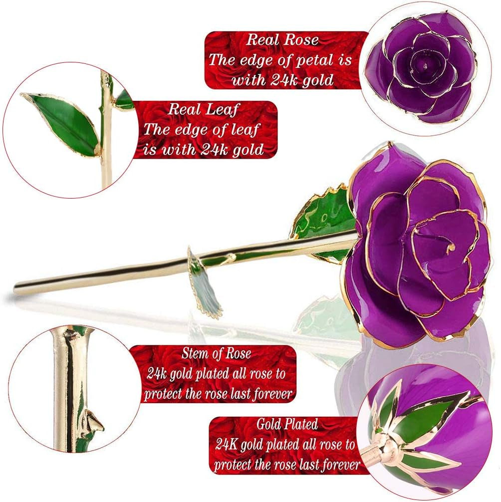 Gold Rose 24K Artificial Flowers