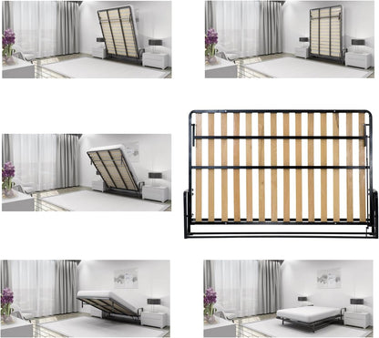 Classic Twin 38" X 75" Murphy Bed, Space Saving, Guest Bed, Wallbed