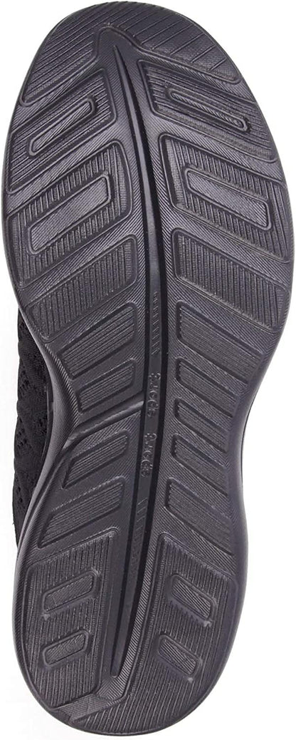 Women Tennis Shoes Lightweight for Ladies Basic Work Gym Jogging Walking Running Athletic Fashion Sneakers Zapatos Tenis Mujer All Black Size 10