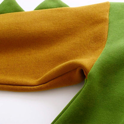 Dinosaur Cute Hoodies for Teen Girls Womens Dino Cartoon Graphic Hooded Sweatshirt Animal Kawaii Long Sleeve Pullover Tops Anime Splice Hoody Funny Monster Stitching Korean Print Tee Shirt Jacket