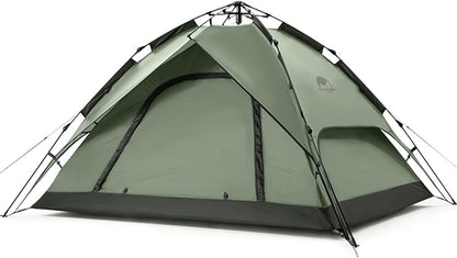 3-4 Person Pop up Tent - Easy Setup Instant Tent for Camping and Hiking