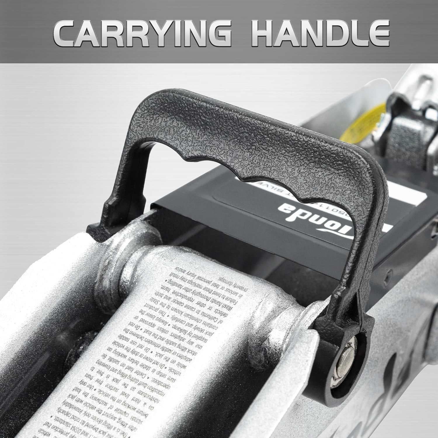 Floor Jack, Hydraulic Portable Car Lift Jack, 1.5 Ton (3,000 Lb) Capacity (Silver)