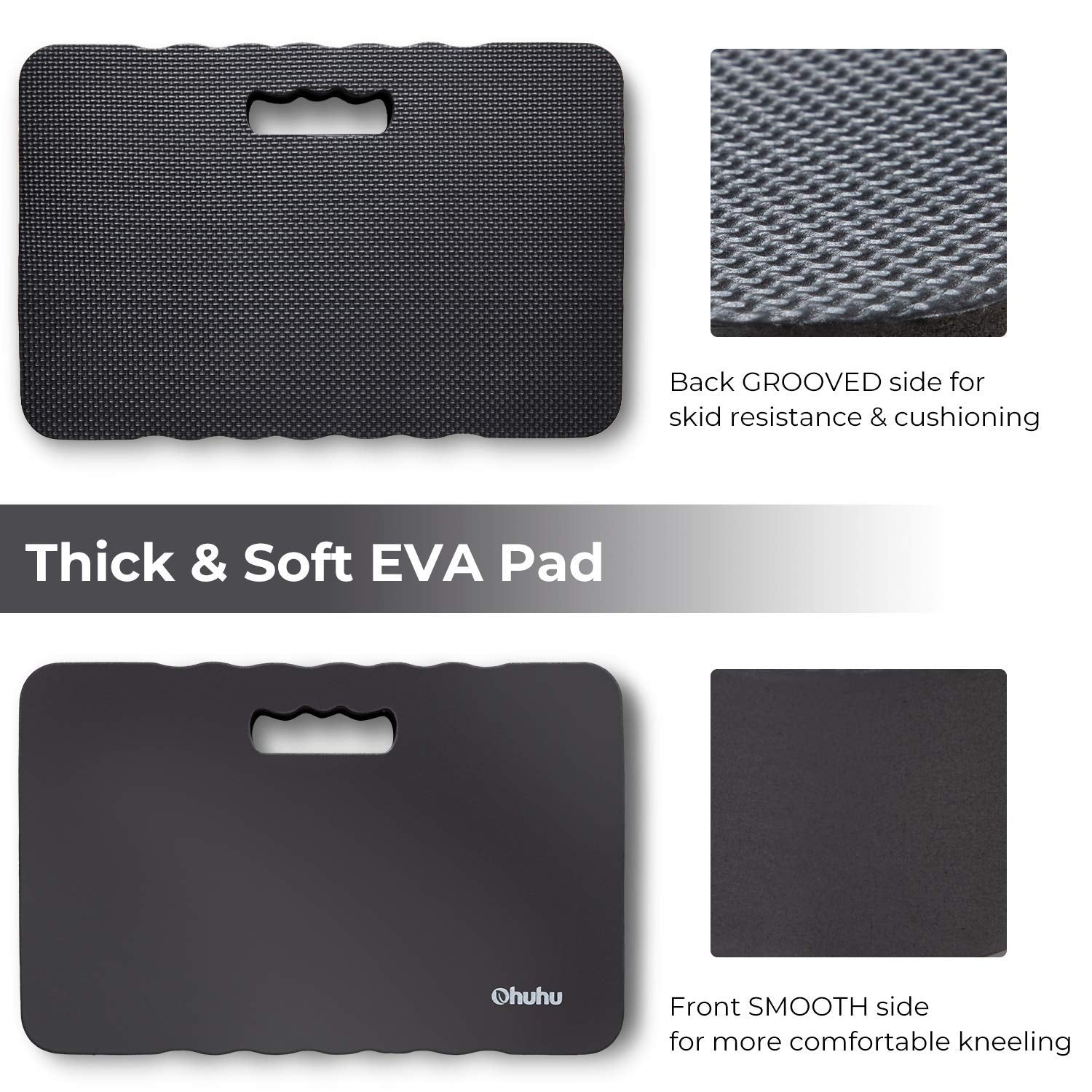 Extra Thick Kneeling Pad, 17X11X1.5 Inch Gardening Knee Pads Kneeling Foam Mat with Comfortable Surface, Water Resistant Large Knee Cushion Supplies for Garden Work Baby Bath Yoga Exercise Gifts for Fathers Day